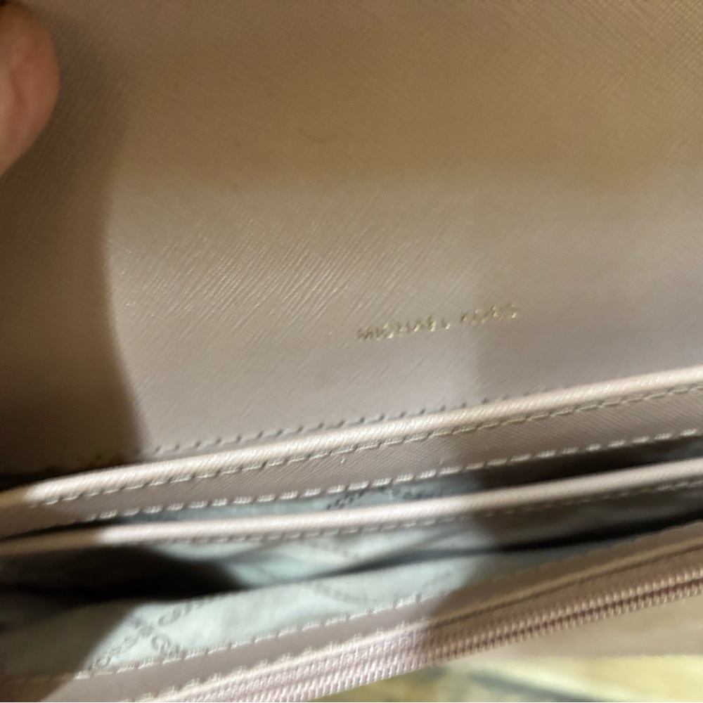 Michael Kors Daniela Pink Saffiano Leather Crossbody Bag - Picture 8 of 11